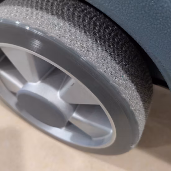 Máquina fregadora de piso compacta de alta calidad, secadora eléctrica, fregadora de piso